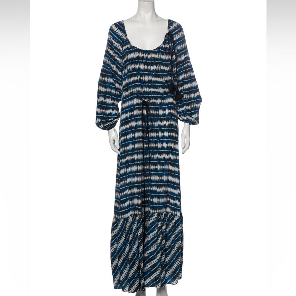 Figue- 100% silk long maxi dress.